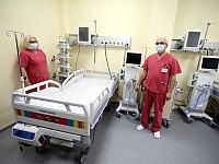 W budynku G Szpitala Wojewódzkiego w Szczecinie przy ul. Arkońskiej wyremontowano wnętrza W nich nowe są sale chorych, łóżka, aparatura medyczna i meble. W budynku G Szpitala Wojewódzkiego w Szczecinie przy ul. Arkońskiej wyremontowano wnętrza W nich nowe są sale chorych, łóżka, aparatura medyczna i meble.