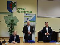 15 lutego 2022 r. Spotkanie w Goleniowie z udziałem marszałka Olgierda Geblewicza.