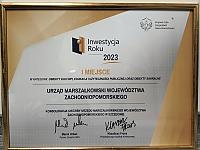 Siedziba Urzędu Marszałkowskiego otrzymała kolejną nagrodę. Tym razem jako „Inwestycja Roku 2023”.