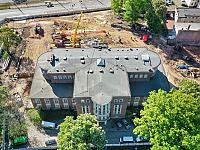 Postępują prace ziemne na budowie Teatru Polskiego Postępują prace ziemne na budowie Teatru Polskiego