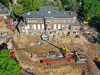 Postępują prace ziemne na budowie Teatru Polskiego Postępują prace ziemne na budowie Teatru Polskiego