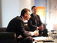 Marszałek Olgierd Geblewicz i Dyrektor Generalny DG Regio Marc Lemaitre Marszałek Olgierd Geblewicz i Dyrektor Generalny DG Regio Marc Lemaitre