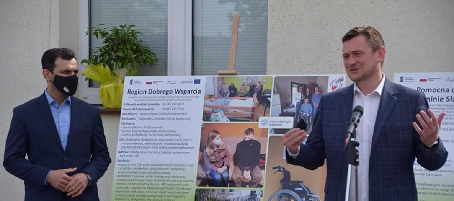 Usługi społeczne zmieniają gminę Sławno Usługi społeczne zmieniają gminę Sławno