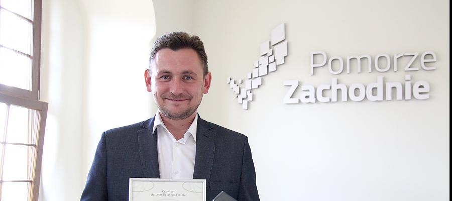 Wicemarszałek Tomasz Sobieraj laureatem „Zielonego Feniksa” Wicemarszałek Tomasz Sobieraj laureatem „Zielonego Feniksa”